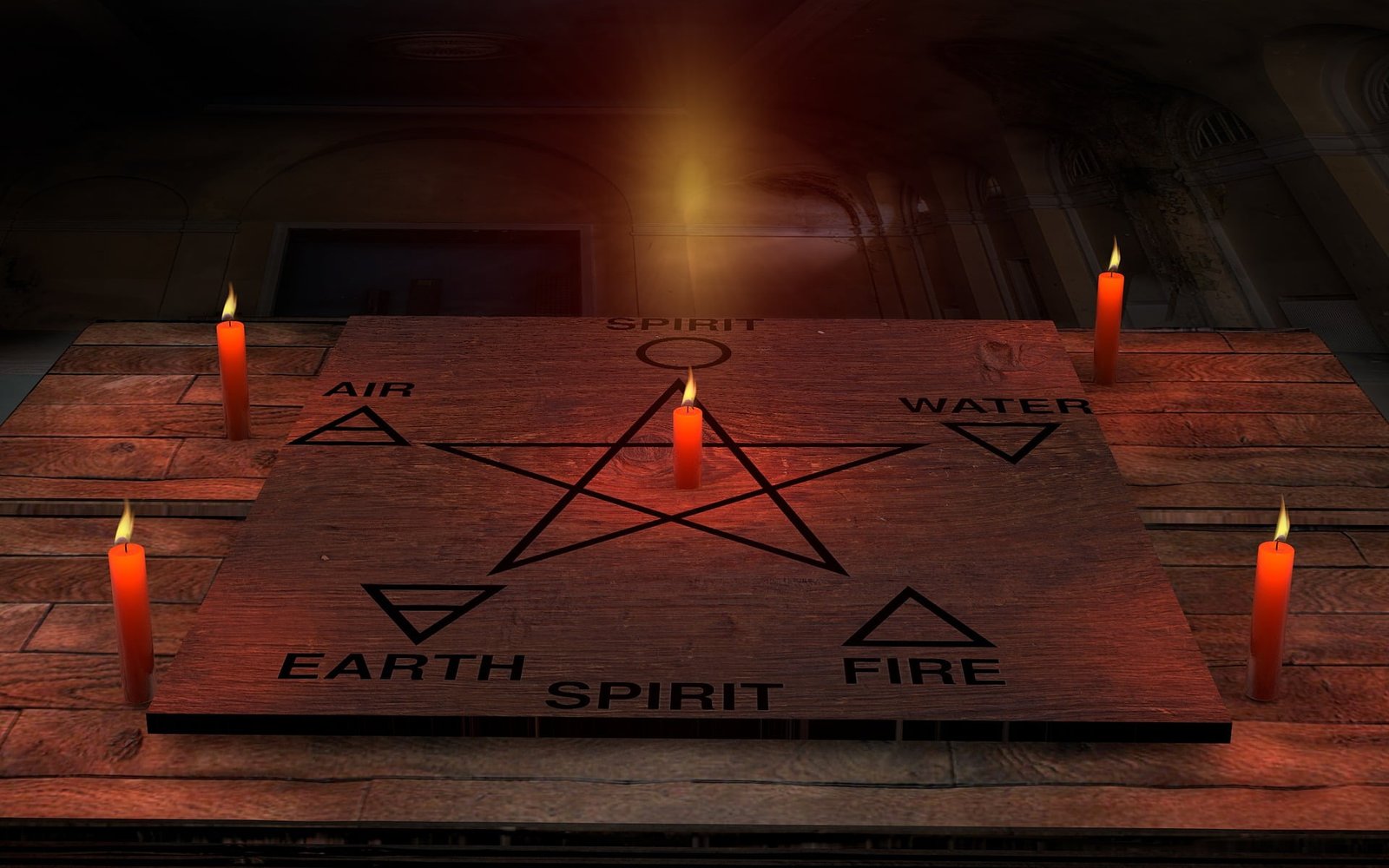 candles sacred circle